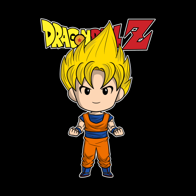 SAIYAN GOKU by Chibi Pops