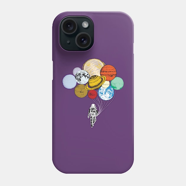 space Phone Case by Untethered Adventures 