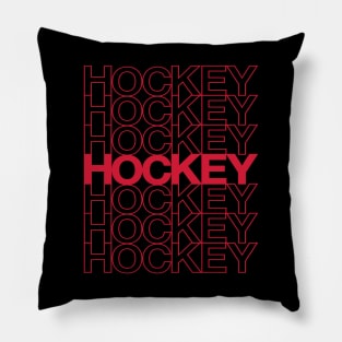 Hockey Hockey Hockey Pillow