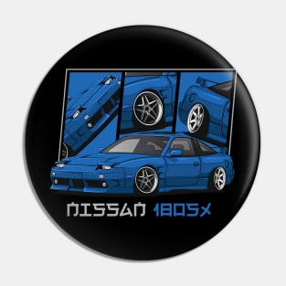 Nissan 180SX JDM Car Pin