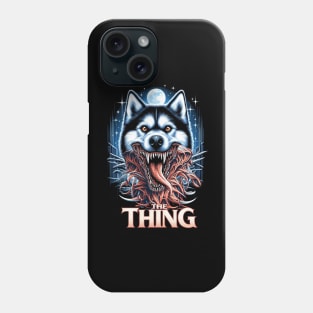 Arctic Anomaly: The Thing Husky Encounter T-Shirt Phone Case