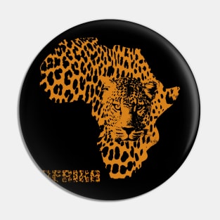 Afrika Leopard Pin