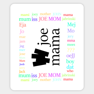 Don't Ask Who Joe Is / Joe Mama Meme Greeting Card for Sale by Barnyardy