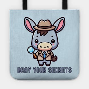 Donkey detective Tote