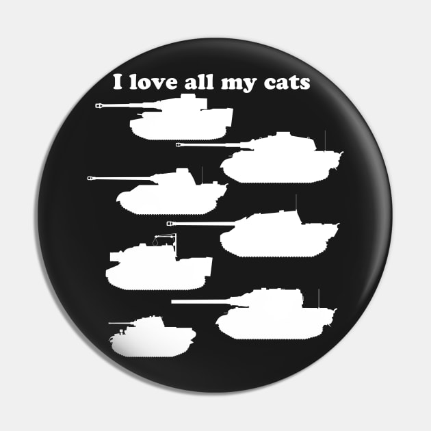 I Love all my cats- Panzer appreciation Pin by Devotee1973