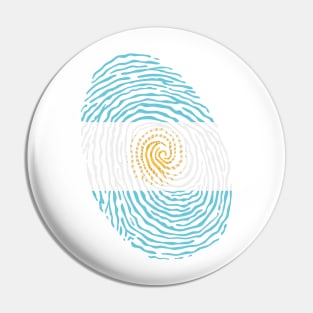 Argentina Fingerprint Pin