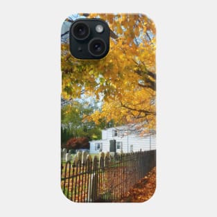 New Castle DE - Graveyard in Autumn Phone Case