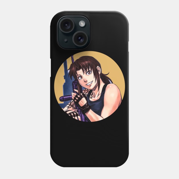 revy black lagoon Phone Case by Sparkledoom