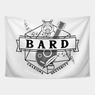 Bard (Black) Tapestry