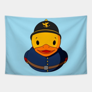 German Officer Rubber Duck Tapestry