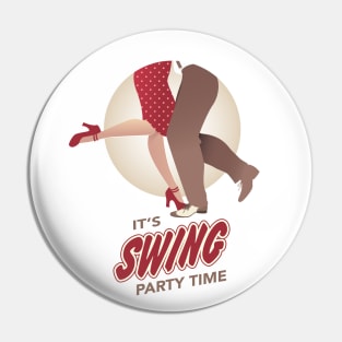 Swing Party Time Pin