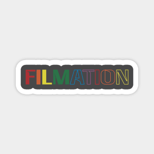 Filmation COLOR 80'S Logo Magnet