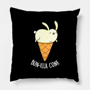 Bunilla Cone Food Pun Pillow