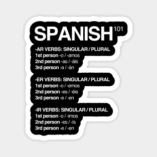 Spanish Language 101 Magnet