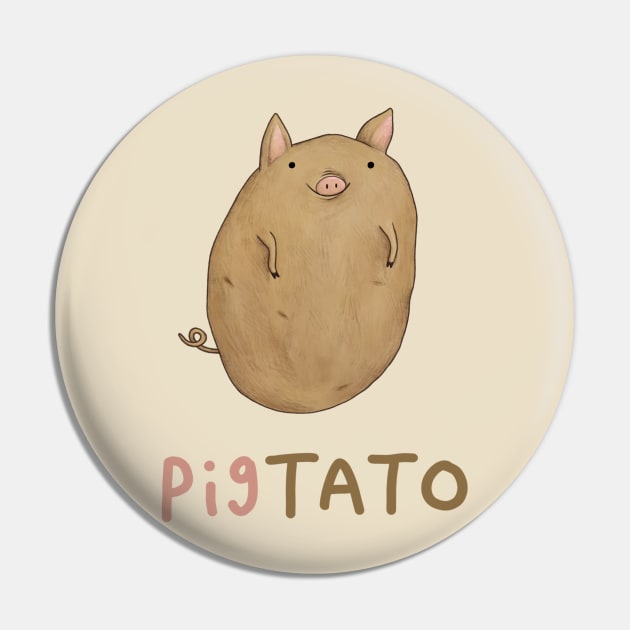 Pigtato Pin by Sophie Corrigan