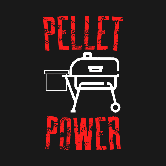 Pellet Power Red White Design by Preston James Designs