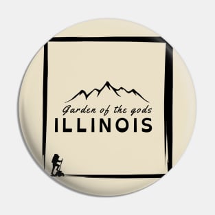 Garden of the gods, Illinois Pin