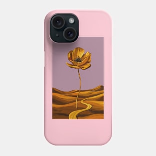 Golden Poppy Phone Case