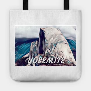 Half Dome in Yosemite National Park Tote