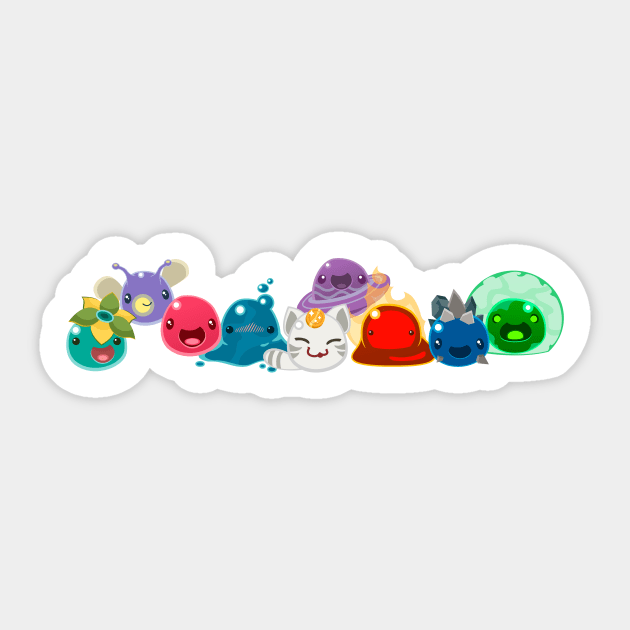 Slime Rancher Stickers -  Hong Kong