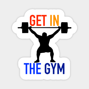 Get in the Gym Magnet