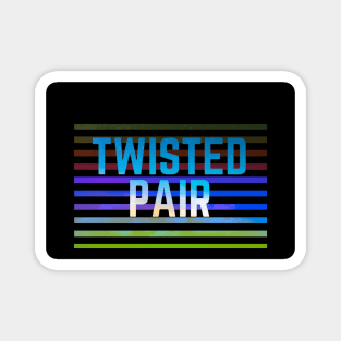 twisted pair Mask Magnet