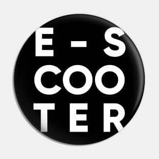escooter Pin