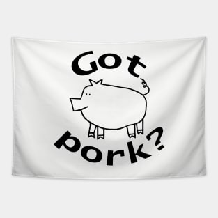 Got Pork Bbq Tapestry