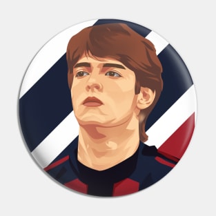 Ricardo Kaka In Vector Art Pin