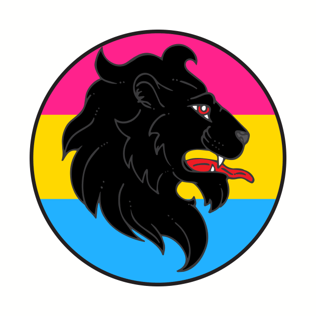 An Tir Pride - Pansexual - Populace Badge Style 1 by Yotebeth