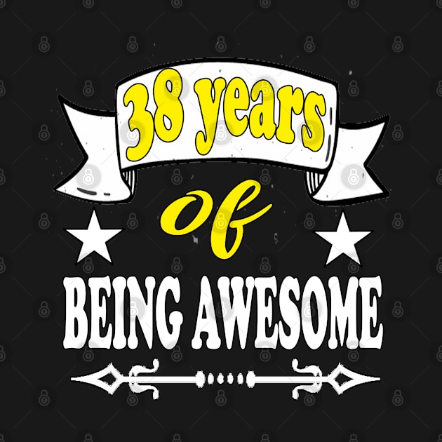 38 Years of Being Awesome by Emma-shopping