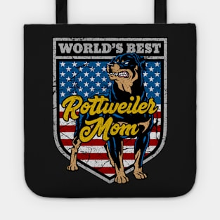 Worlds Best Rottweiler Mom Tote