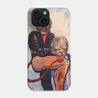 "THE DEVIL YOU KNOW"  Hillary Clinton and Bernie Phone Case