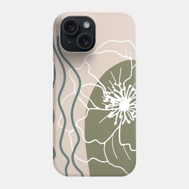 Flowery Phone Case by NJORDUR