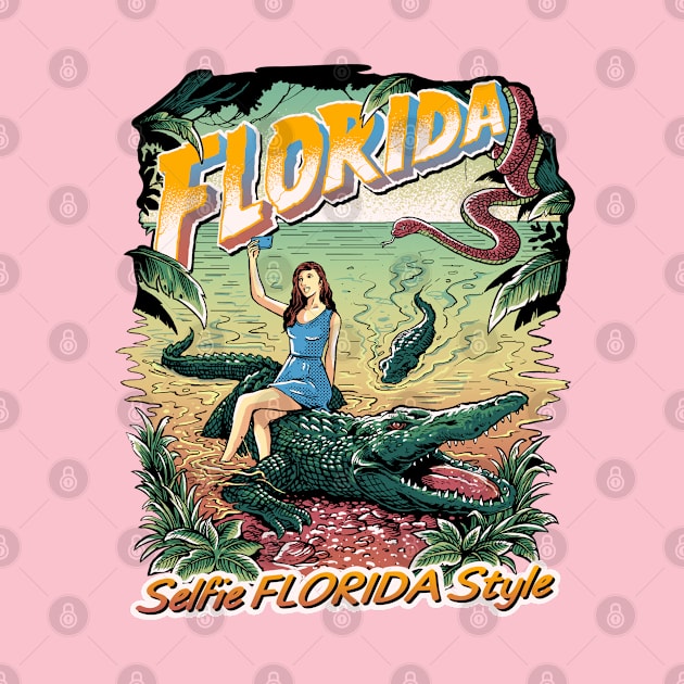 Selfie Florida Style Novelty Design by ThemedSupreme