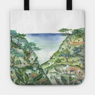 Jungle Watercolor Tote