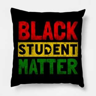 Black Students Matter Black History Month Men Women Kids Pillow