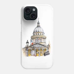 Paris Pantheon Phone Case