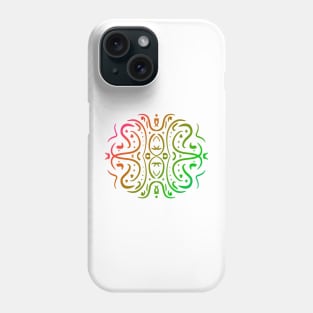 Abstract line work Phone Case