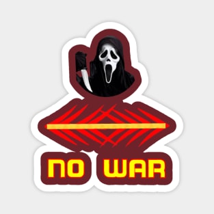 no war art Design Magnet