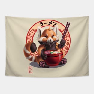 Red Panda Noms Tapestry