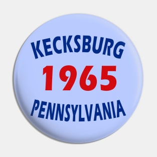 Kecksburg Pennsylvania 1965 Pin