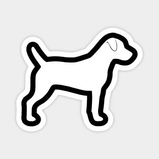 Parson Russell Terrier Silhouette Magnet