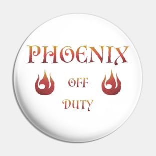 Phoenix Of Duty Pin