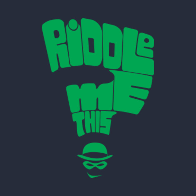 Riddle Me This Riddler Tapestry Teepublic