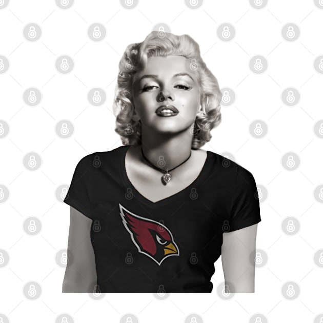 Marilyn Loves the Cardinals by Rad Love