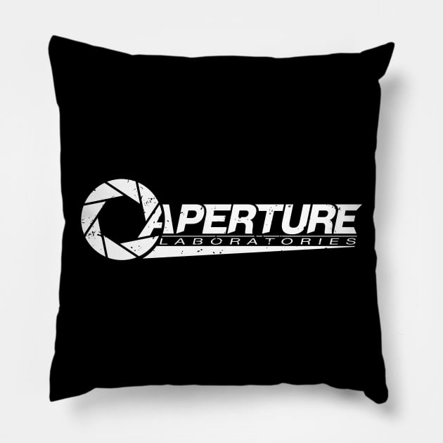 New Aperture Laboratories logo Pillow by R-evolution_GFX