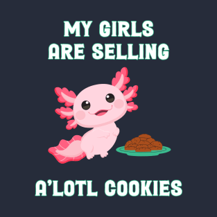 Axolotl Girls and Cookies T-Shirt