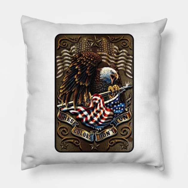 America Pillow by mrminds