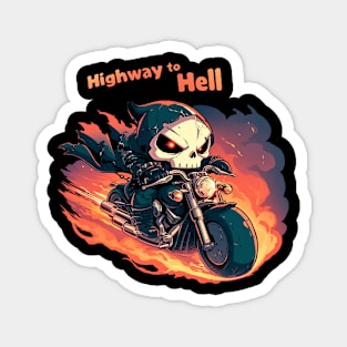 higway to hell Magnet